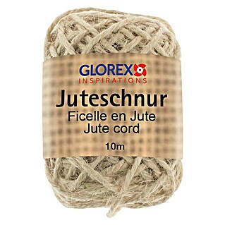 Glorex Juteschnur (10 m, Natur)