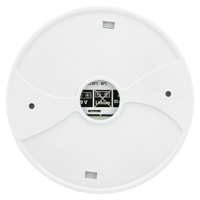 Hitzealarm85 dB Back View