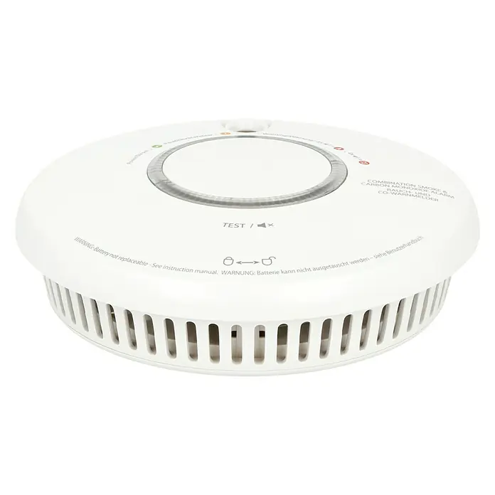 ABUS Gasmelder GWM100ME für Gasthermen - Erdgas/Stadtgas - 85 dB - weiß