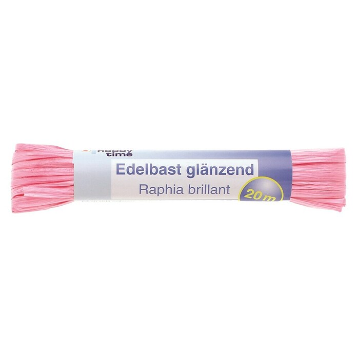 Glorex Hobby Time Edelbast (20 m, Pink) | BAUHAUS