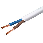 Profi Depot Huishoudkabel Plat (Lengte: 10 m, Wit) | BAUHAUS