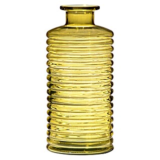 Vase Line (Ø x H: 9,5 x 21,5 cm, Glas, Amber)