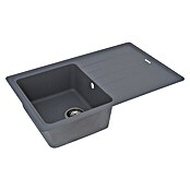 Schock Einbauspüle Columbia (78 x 50 cm, 1 Becken, Cristalite®, Grau)