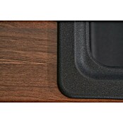 Schock Einbauspüle Columbia (78 x 50 cm, 1 Becken, Cristalite®, Schwarz)