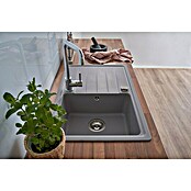 Schock Einbauspüle Columbia (78 x 50 cm, 1 Becken, Cristalite®, Grau)