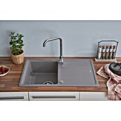 Schock Einbauspüle Columbia (78 x 50 cm, 1 Becken, Cristalite®, Grau)