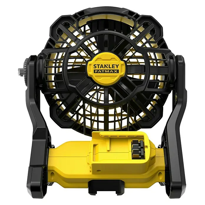 Stanley FatMax Akku-Ventilator SFMCE001B-XJ - 18 V, Ohne Akku, Luftmenge: 1.100 m³/h - Stanley Fatmax Akku-Ventilator für flexible Kühlung. Kompakt und leistungsstark für Baustellen, Werkstätten oder den mobilen Einsatz.