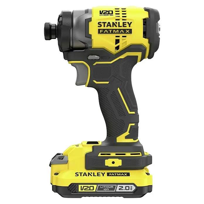 Stanley FatMax Akku-Schlagschrauber SFMCF820D2K-QW - 18 V, 2 Akkus, 2 Ah, 190 Nm - Stanley Fatmax V20 Akku-Schlagschrauber, ideal für den professionellen Einsatz. Leistungsstark und robust für anspruchsvolle Schraubarbeiten.