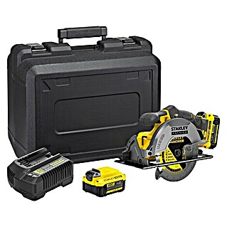 Stanley FatMax Akku-Handkreissäge SFMCS500M2K-QW (18 V, 2 Akkus, 4 Ah, 4.000 U/min)