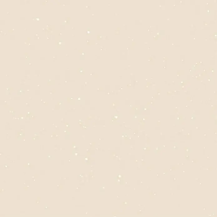 SCHÖNER WOHNEN-Farbe Trendstruktur Farbeffektputz Glimmerfarbe - Light Beige, Glitzernd, 2,5 l - Ein zarter, cremefarbener Hintergrund mit subtilen, weißen Punkten, der eine ruhige und minimalistische Ästhetik erzeugt. Ideal als dezenter Hintergrund.