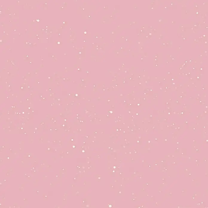 SCHÖNER WOHNEN-Farbe Trendstruktur Farbeffektputz Glimmerfarbe - Sparkling Rose, Glitzernd, 2,5 l - Zartrosa Hintergrund mit verstreuten weißen Punkten, ideal für dezente Hintergründe und Texturen.