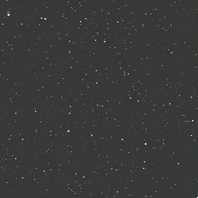 SCHÖNER WOHNEN-Farbe Trendstruktur Farbeffektputz Glimmerfarbe - Moonshine Black, Glitzernd, 2,5 l - Eine faszinierende Darstellung eines sternenübersäten Himmels, perfekt für Hintergründe und Texturen.