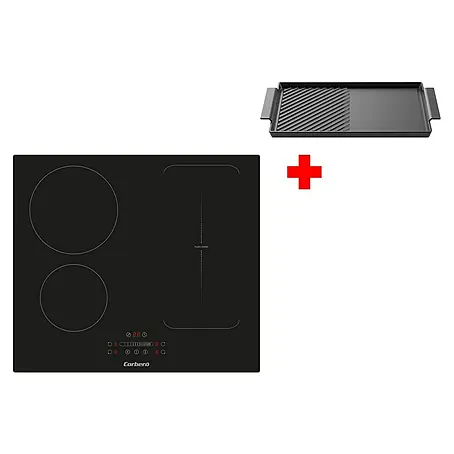 Corberó  Placa de cocción CCIM3000FZ + Plancha