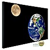 Papermoon Infrarot-Bildheizkörper Erde und Mond (100 cm x 600 mm, 600 W) | BAUHAUS