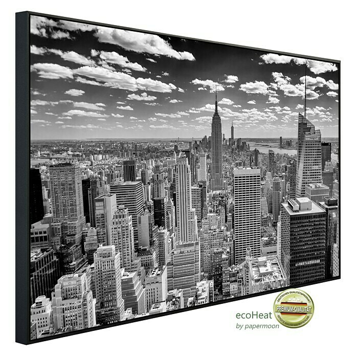 Papermoon Infrarot-Bildheizkörper Manhattan Panorama (120 x 75 cm, 900 W) | BAUHAUS