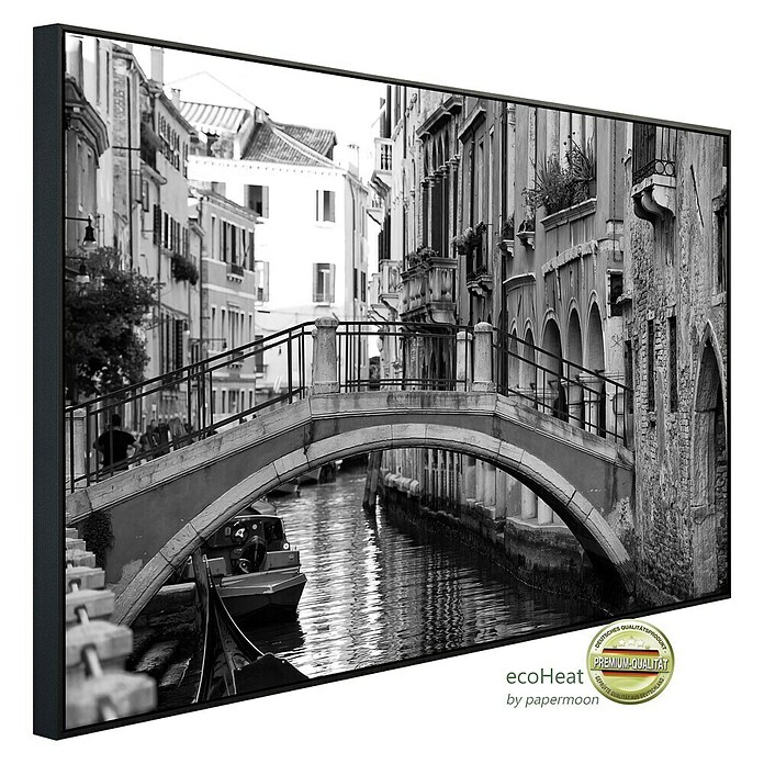 Papermoon Infrarot-Bildheizkörper Venedig Brücke (60 x 50 cm, 350 W) | BAUHAUS