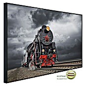 Papermoon Infrarot-Bildheizkörper Vintage Dampfzug (120 x 90 cm, 1 200 W) | BAUHAUS