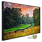 Papermoon Infrarot-Bildheizkörper Sunset River (120 x 90 cm, 1 200 W) | BAUHAUS