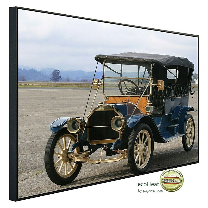 Papermoon Infrarot-Bildheizkörper Klassisches Auto (120 x 60 cm, 1 200 W) | BAUHAUS