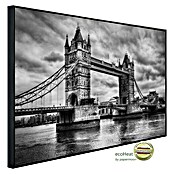 Papermoon Infrarot-Bildheizkörper Retro Tower Bridge (80 x 60 cm, 450 W) | BAUHAUS