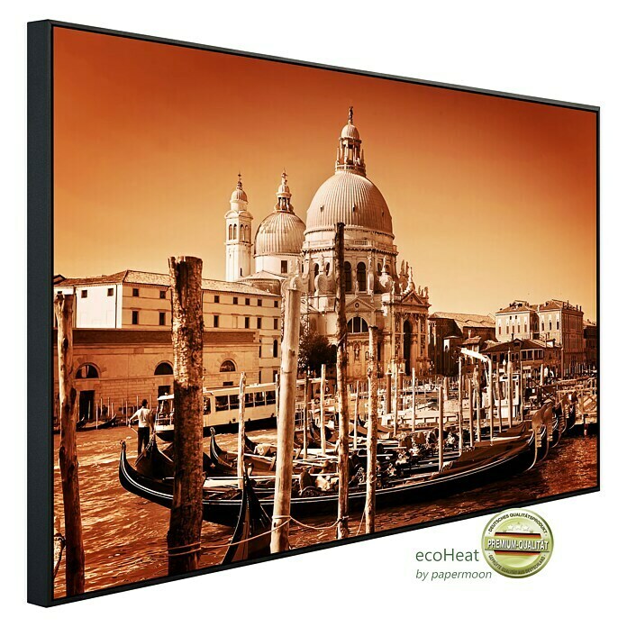 Papermoon Infrarot-Bildheizkörper Retro Venedig (60 x 60 cm, 350 W) | BAUHAUS