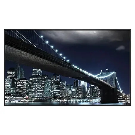Papermoon  Infrarot-Bildheizkörper Brooklyn Bridge bei Nacht