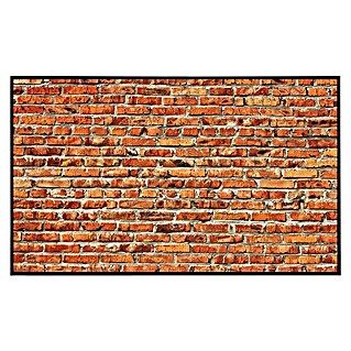Papermoon Infrarot-Bildheizkörper Rote Backsteinmauer (120 x 60 cm, 750 W)