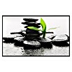 Papermoon Infrarot-Bildheizkörper Zen Steine mit Regen (90 cm x 500 mm, 450 W) | BAUHAUS