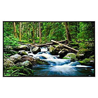 Papermoon Infrarot-Bildheizkörper Tiefer Wald (60 x 60 cm, 350 W)