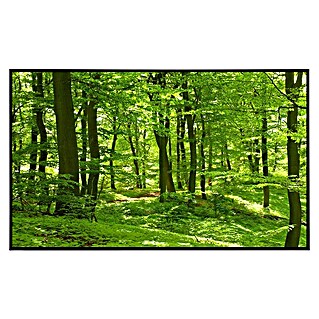 Papermoon Infrarot-Bildheizkörper Wald im Frühling (100 x 60 cm, 600 W)