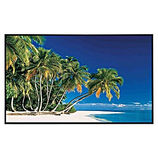 Papermoon Infrarot-Bildheizkörper Tropische Palmen (120 x 75 cm, 900 W)