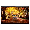 Papermoon Infrarot-Bildheizkörper Gasse im Herbstpark (120 cm x 600 mm, 1 200 W) | BAUHAUS