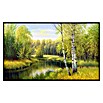 Papermoon Infrarot-Bildheizkörper Fluss im Herbsttag (60 x 50 cm, 350 W) | BAUHAUS