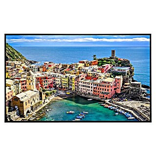 Papermoon Infrarot-Bildheizkörper Buntes Dorf Vernazza Cinque Terre (120 x 60 cm, 750 W)