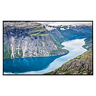Papermoon Infrarot-Bildheizkörper Norwegischer Fjord (120 x 60 cm, 750 W)
