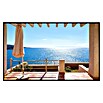 Papermoon Infrarot-Bildheizkörper Terrasse mit Meerblick (60 cm x 500 mm, 350 W) | BAUHAUS
