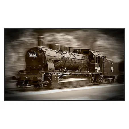 Papermoon  Infrarot-Bildheizkörper Dampflokomotive