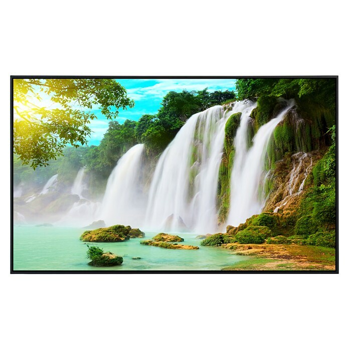 Papermoon Infrarot-Bildheizkörper Ban Gioc Vietnam Wasserfall (60 x 60 cm, 350 W)