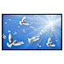 Papermoon Infrarot-Bildheizkörper Weiße Tauben 2 