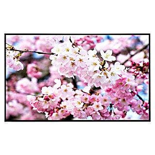 Papermoon Infrarot-Bildheizkörper Kirschblüten 2 (120 x 90 cm, 1.200 W)