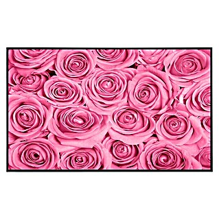 Papermoon Infrarot-Bildheizkörper Rosa Rosen 1 (120 x 90 cm, 1.200 W)