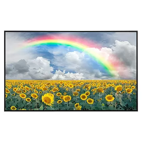 Papermoon  Infrarot-Bildheizkörper Regenbogen Sonnenblumen