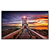 Papermoon Infrarot-Bildheizkörper Annisquam Lighhouse Sonnenuntergang (60 x 60 cm, 350 W) | BAUHAUS