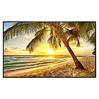 Papermoon Infrarot-Bildheizkörper Barbados Palm Beach 3 (100 x 60 cm, 600 W)