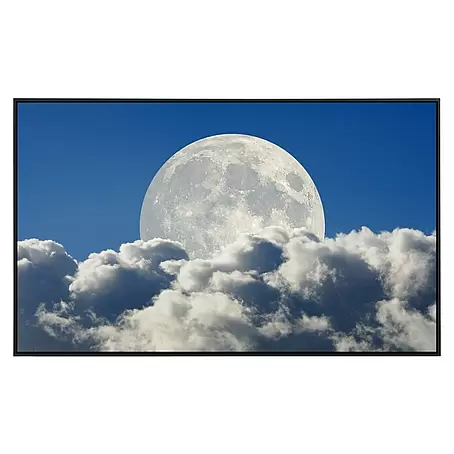 Papermoon  Infrarot-Bildheizkörper Großer Mond und Wolken