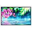 Papermoon Infrarot-Bildheizkörper Zen Orchidee und Tröpfchen (90 cm x 500 mm, 450 W) | BAUHAUS