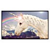 Papermoon Infrarot-Bildheizkörper Einhorn Regenbogen (90 x 50 cm, 450 W) | BAUHAUS