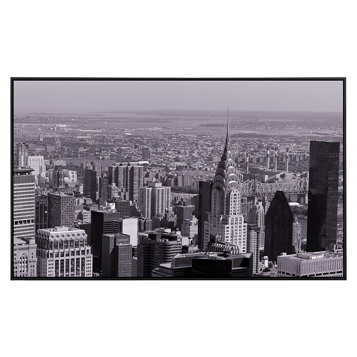 Papermoon Infrarot-Bildheizkörper Manhattan Retro (60 x 60 cm, 350 W)