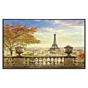 Papermoon Infrarot-Bildheizkörper Panorama von Paris (60 cm x 500 mm, 350 W) | BAUHAUS