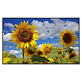 Papermoon Infrarot-Bildheizkörper Sonnenblumen 2 (120 x 60 cm, 1 200 W)